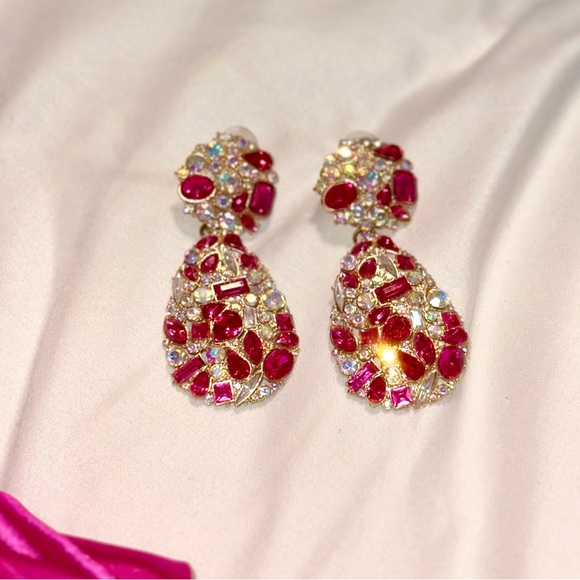 PINK SILK EVENING GOWN (PROM/PAGEANT/FORMAL) - Picture 10 of 11